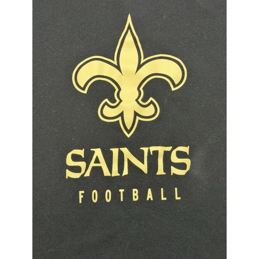 Nike New Orleans Saints Sideline T-Shirt Men's XL Black Gold